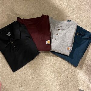 4 Carhartt Shirts